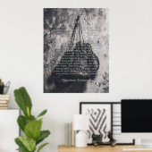 Mann in der Arena von Theodore Roosevelt Poster (Heimbüro)