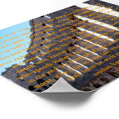 Mann in der Arena von Theodore Roosevelt Poster (Ecke)