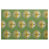 MANN IN DER LABYRINTH-Landschaft + Ihr Hintergrund Stoff (Fat Quarter (45,7 x 55,9 cm))