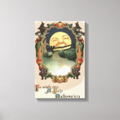 Mann in der Mondhütte Leinwanddruck (Vorderseite)