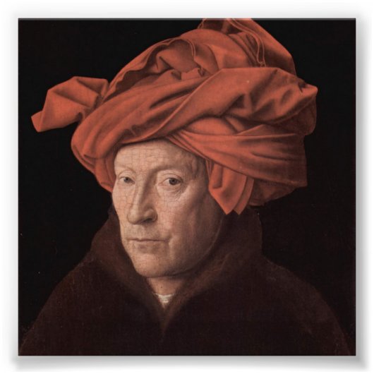 Mann in einem Turban Fotodruck (Vorne)