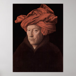 Mann in einem Turban-Plakat Poster