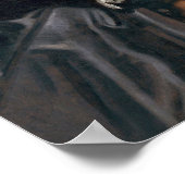 Mann in einem Wide Brimmed Hut - Jan Cossiers Fine Poster (Ecke)