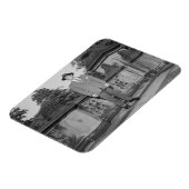 Mann in Hut Magnet (Linke Seite)