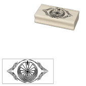 MANN IN MAZE - Tätowierrahmen für Stämme I Gummistempel (Stempel)