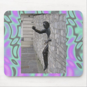 Mann in Paris Mauspad