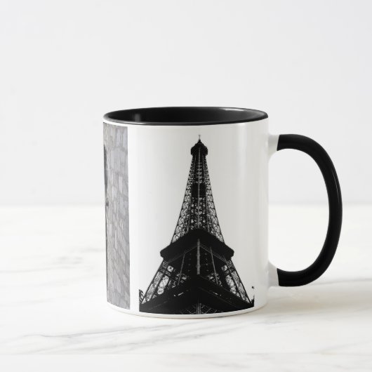 Mann in Paris Tasse (Rechts)