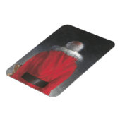 Mann in Red Coat Magnet (Linke Seite)