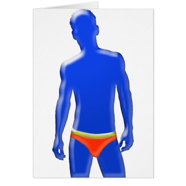 Mann in Unterwäsche (Vorne)