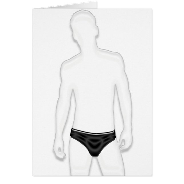 Mann in Unterwäsche (Vorne)