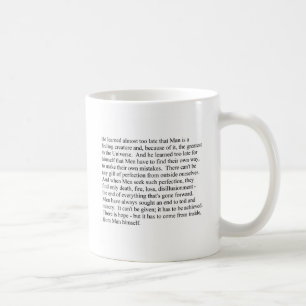 Mann ist eine Gefühlsgeschöpf-Tasse Kaffeetasse