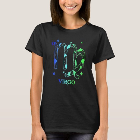 Mann Jungfrau Sternzeichen 4 T-Shirt (Vorderseite)