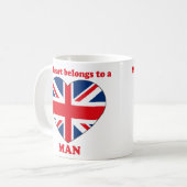 Mann Kaffeetasse (Vorderseite Links)