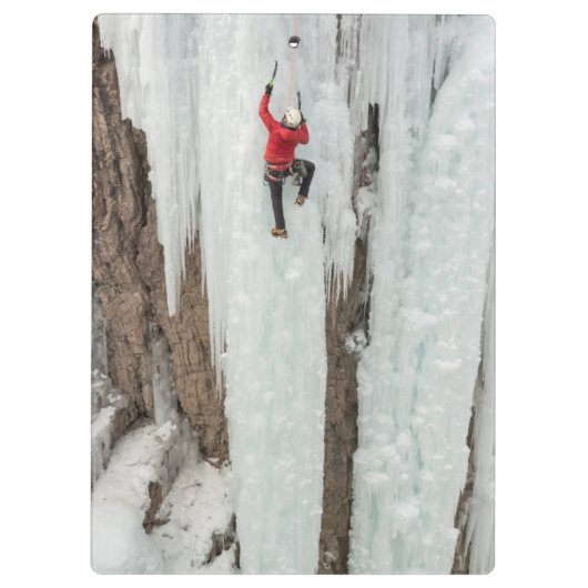 Mann Klettereis, Colorado Klemmbrett (Rückseite)