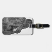 Mann-Klettern Gepäckanhänger (Vorderseite horizontal)