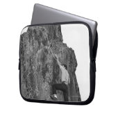 Mann-Klettern Laptopschutzhülle (Vorderseite Links)