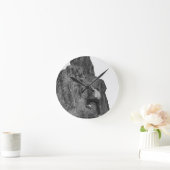 Mann-Klettern Runde Wanduhr (Zuhause)