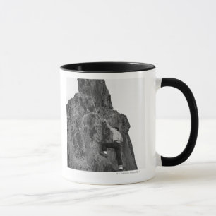 Mann-Klettern Tasse