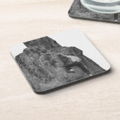 Mann-Klettern Untersetzer (Linke Seite)