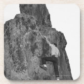 Mann-Klettern Untersetzer (Vorderseite)