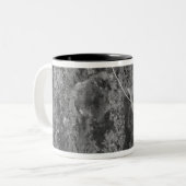 Mann-Klettern Zweifarbige Tasse (Vorderseite Links)