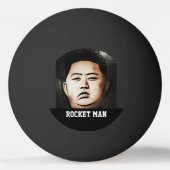 Mann-Klingeln Pong Ball UNO Rocket Kim-Jong Tischtennisball (Vorderseite)