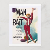 Mann Köder! Postkarte (Vorderseite)