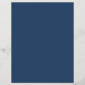 Mann läuft, Athletik Lektion Werbung Flyer (Hinten)