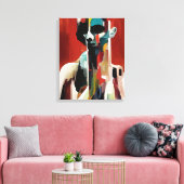 Mann Leinwanddruck (Insitu (Wohnzimmer))