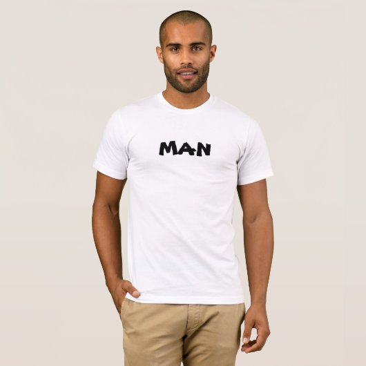 Mann - Mann T T-Shirt (Vorne ganz)