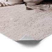 Mann mit Baby Kangaroo Poster (Ecke)