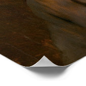 Mann mit Beret - Jan Lievens Fine Art Poster (Ecke)