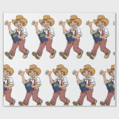 Mann mit Bibel Geschenkpapier (Flach)