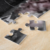 Mann mit Blume Puzzle (Seite)