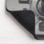 Mann mit einer Film-Kamera (1. Schuss) Mousepad (Ecke)