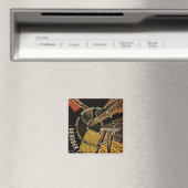 Mann mit einer Kamera Plakat Magnet (In Situ (Geschirrspüler))