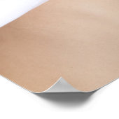 Mann mit einer Rückenmassage von Frau Poster (Ecke)