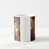 Mann mit Falcon Kaffeetasse (Mittel)