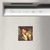 Mann mit Falcon Magnet (In Situ (Geschirrspüler))