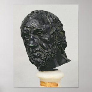 Mann mit gebrochener Nase, 1865 Poster