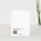 Mann mit Gitarre. Malerei in Orgosolo, Sardinien Karte (Rückseite)