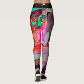 Mann mit Hut 2 Leggings (Rückseite)