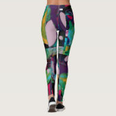 Mann mit Hut-Leggings Leggings (Rückseite)