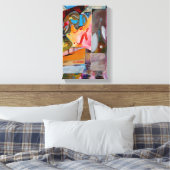 Mann mit Hut Leinwanddruck (Insitu (Schlafzimmer))