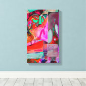 Mann mit Hut Nr. 2 Leinwanddruck (Insitu (Holzboden))