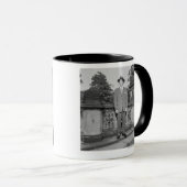 Mann mit Hut Tasse (VorderseiteRechts)