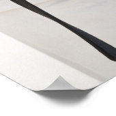 Mann mit Karatengürtel Poster (Ecke)