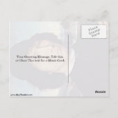 Mann mit Münze des Kaisers Nero von Hans Memling Postkarte (Rückseite)