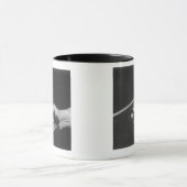 Mann mit Pistole Tasse (Zentrum)