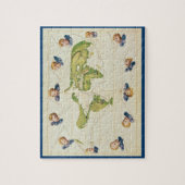 Mann mit Rohr, 1892-96 (Öl auf Leinwand) Puzzle (Vertikal)